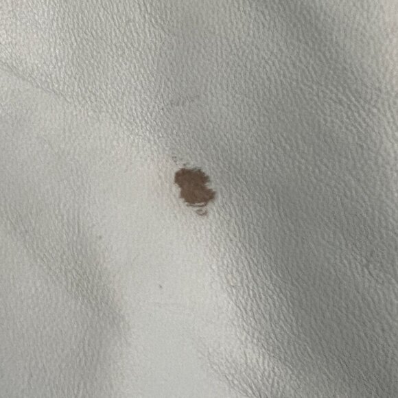 Caslon Women's Genuine Leather Jacket Button Blue Size Small - Picture 13 of 14